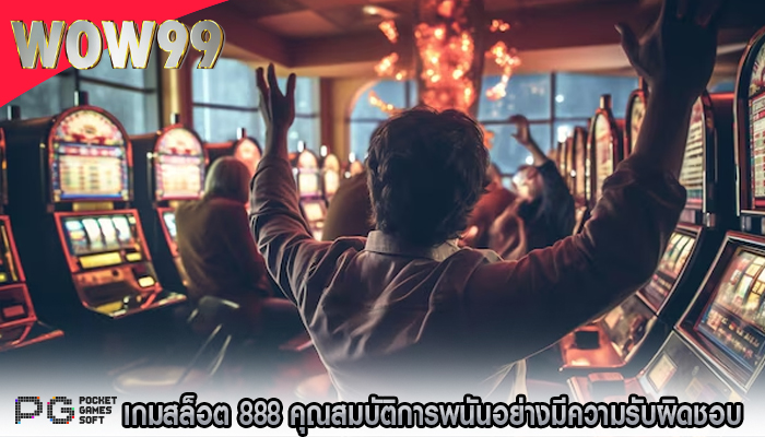 เกมสล็อต 888 คุณสมบัติการพนันอย่างมีความรับผิดชอบ