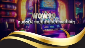 เกมสล็อต666 การเปรียบเทียบกับบริการออนไลน์อื่นๆ